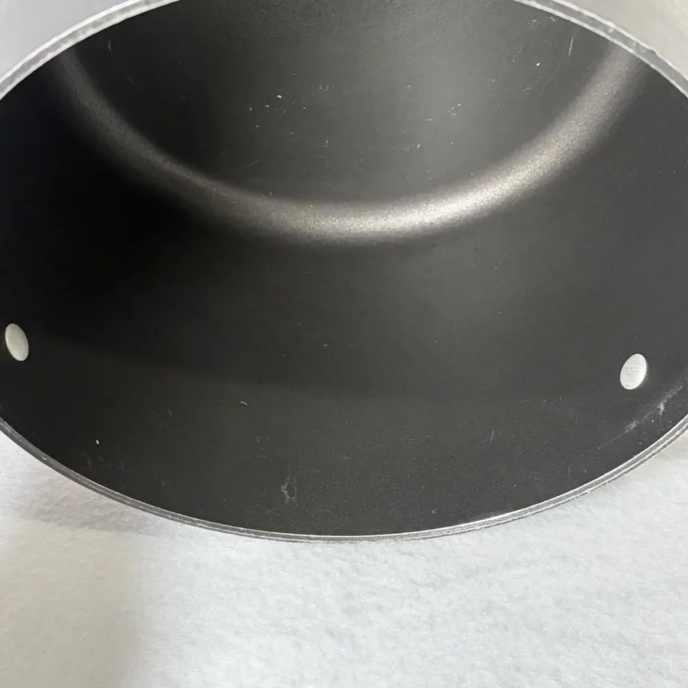 Calphalon 806 Anodized Steel 6 Quart Stock Pot Cooking Saucepan Pan with Lid